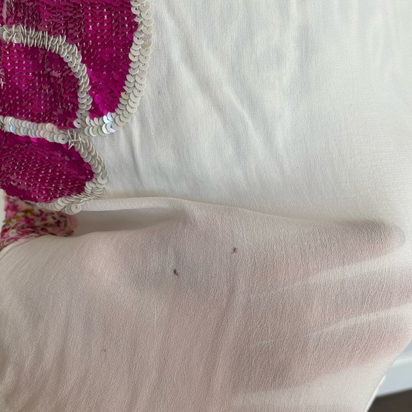 Multicolored Sequence Mini Skirt - Picture 5 of 6